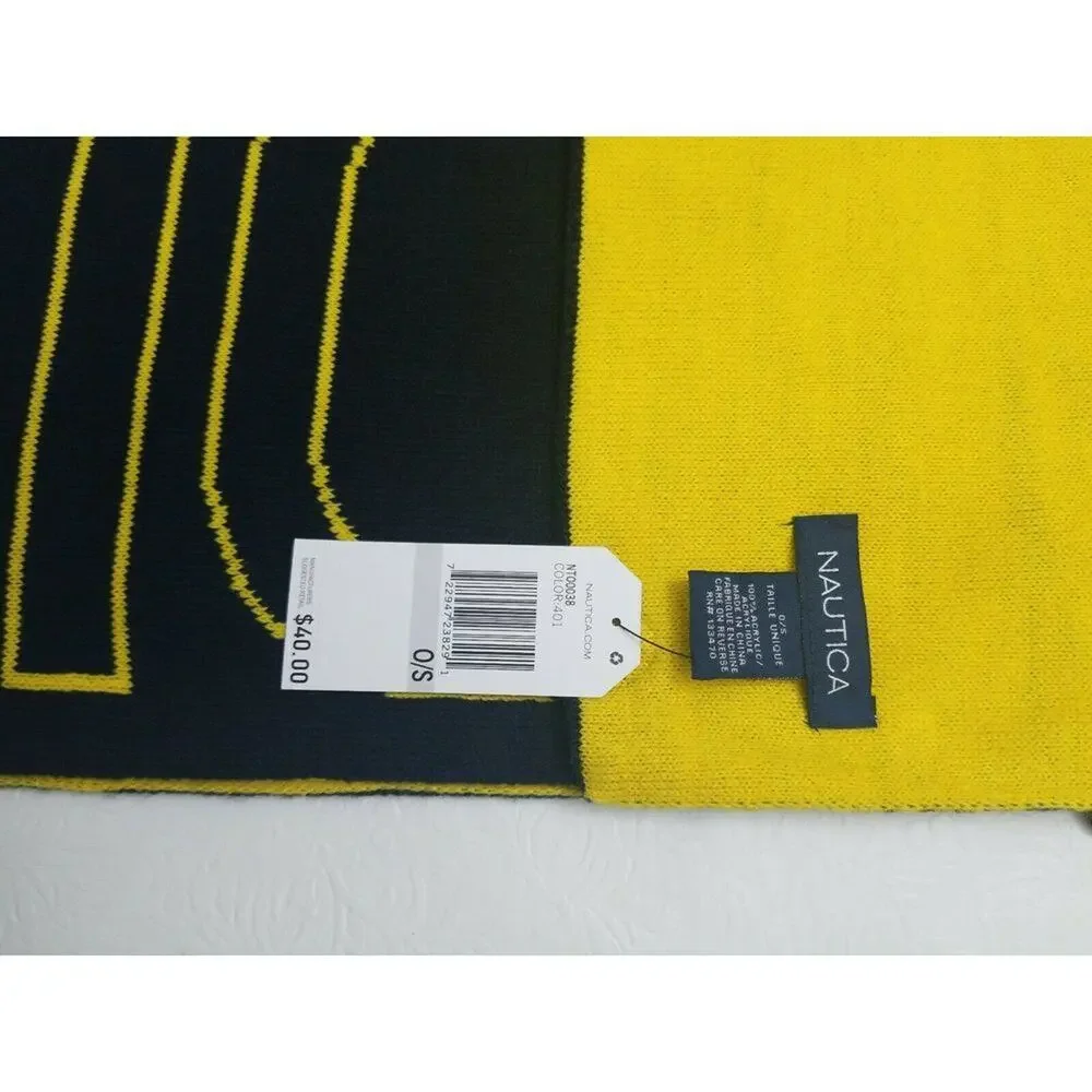 Nautica Scarf Long Knit Rectangle